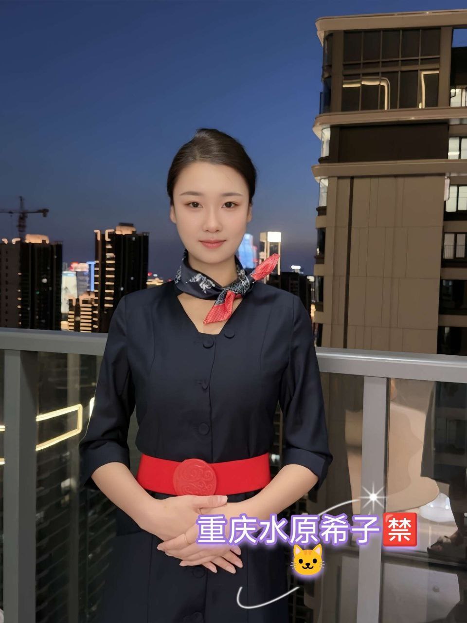 #重庆水原希子新到空姐。言谈举止气质佳，衣着大牌御姐型。身高171，体重96，🉑🐍🉑69，服务超级好无差评。 - Photo 5 - 重庆 Call Girl